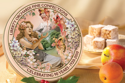 90th Anniversary Gift Tin, $21.95