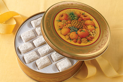 Collectible Golden Gift Tin, $19.95