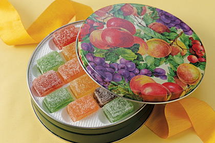 Fruit Sparklers Deluxe Tin, $17.95
