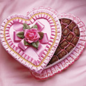Valentine Pink Elegance Heart