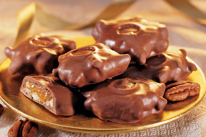 Pecan-Caramel Clusters, $22.95