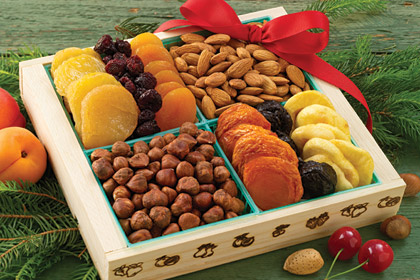 NEW! Pacific NW Fruit & Nut Gift Crate, $29.95