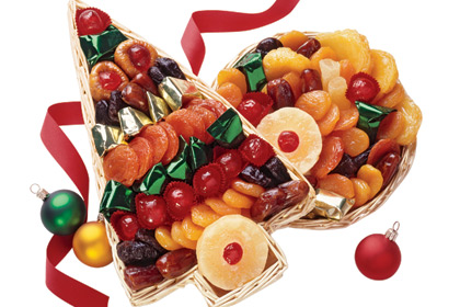 Dried Fruit Trays, $22.95 to $36.95